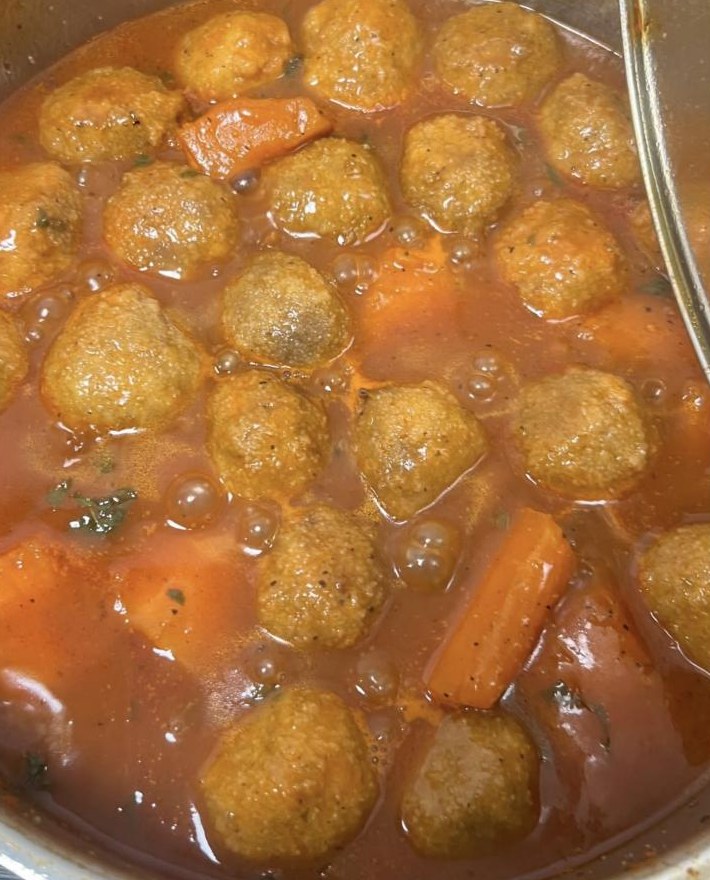 קציצות ברוטב קובה דלעת